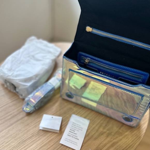 22 Gemini Collective - The Jelly Gloss Crossbody in Holographic Cosmic Dream - Picture 9 of 15